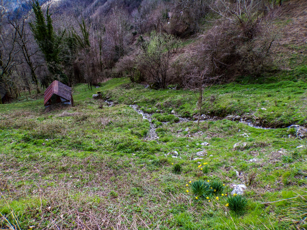 Tre torrenti che in fondo si uniscono e scendono a valle